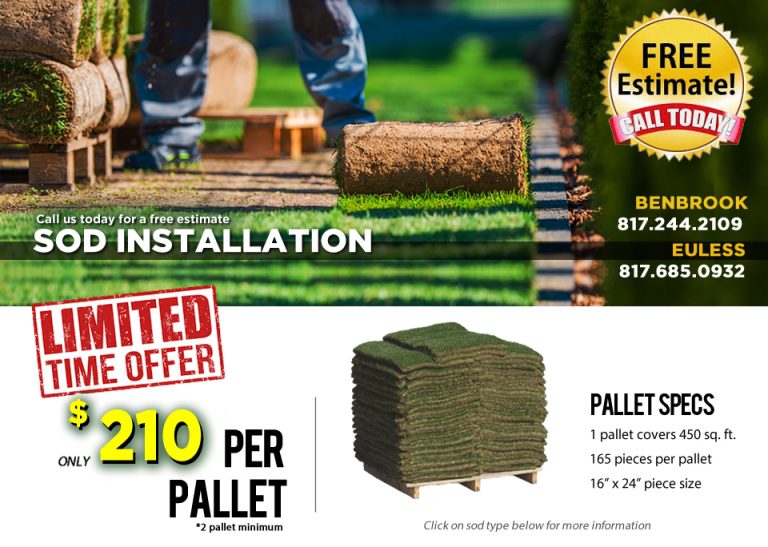 Bermuda Grass Sod Pallet Premier Nursery